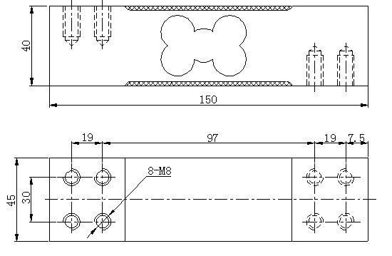 Platform Scales Single Point Weighing Load Cell